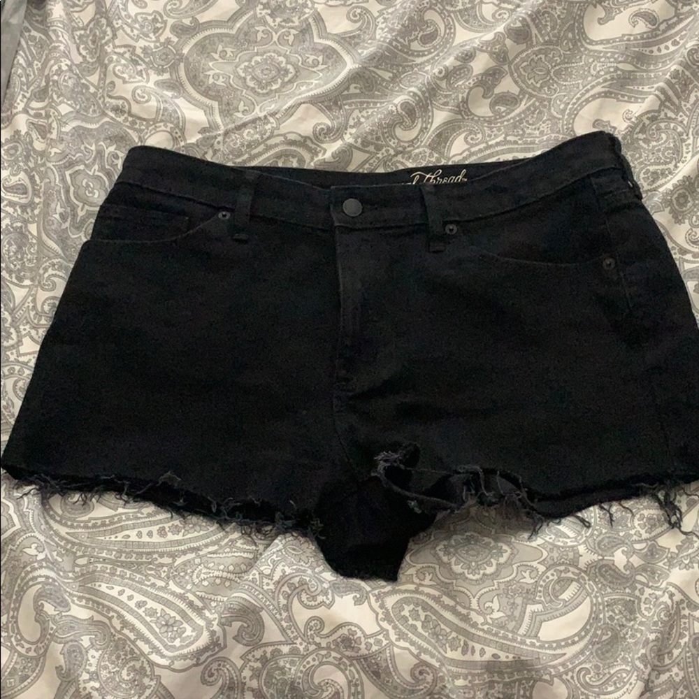 Black shorts